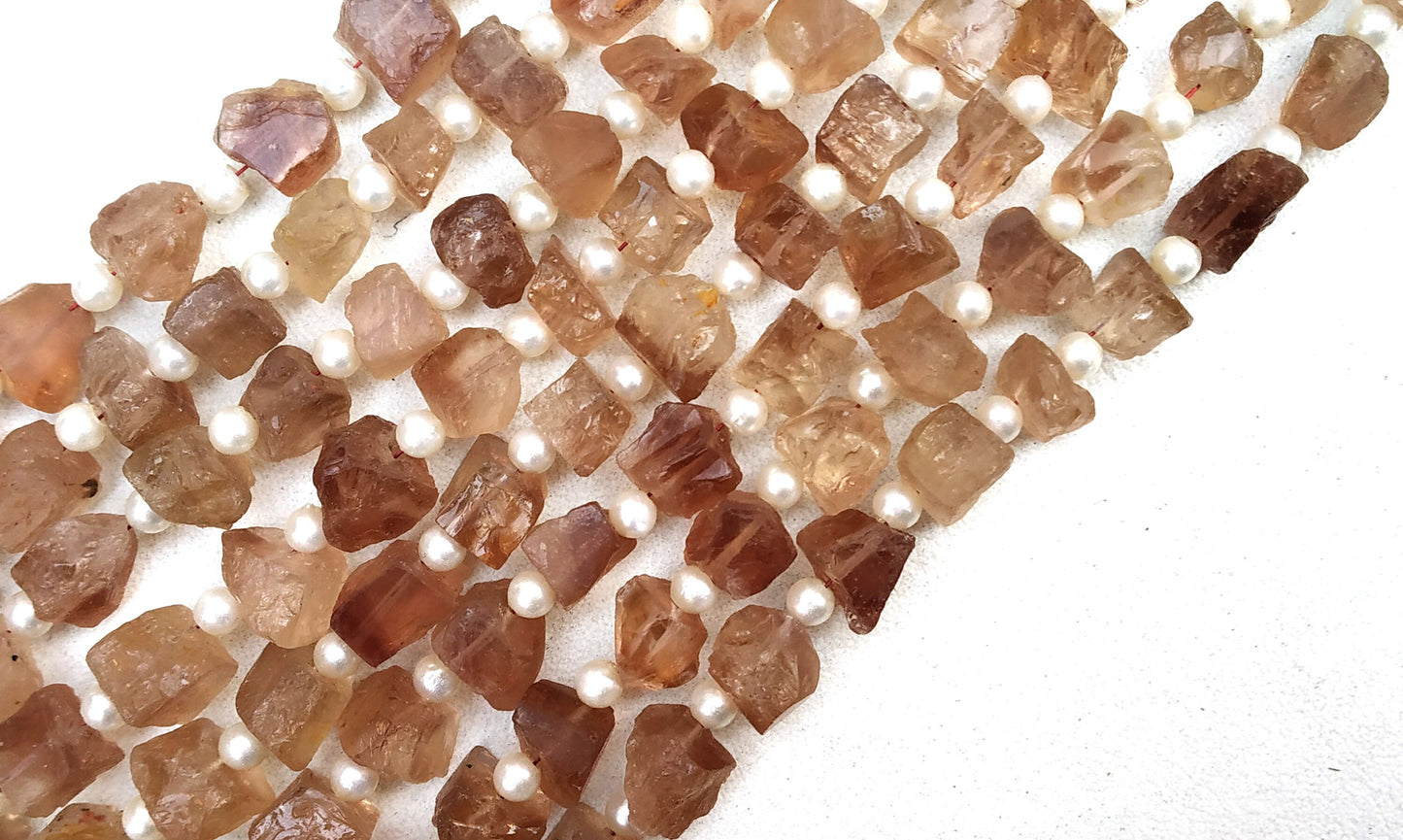 AAA Quality 1 Strand Rough,Gemstone Making Jewelry Raw, Rough Gemstone Hand Cut Natural Rough, Untreated Raw Indian Craft, Wholesaler Raw