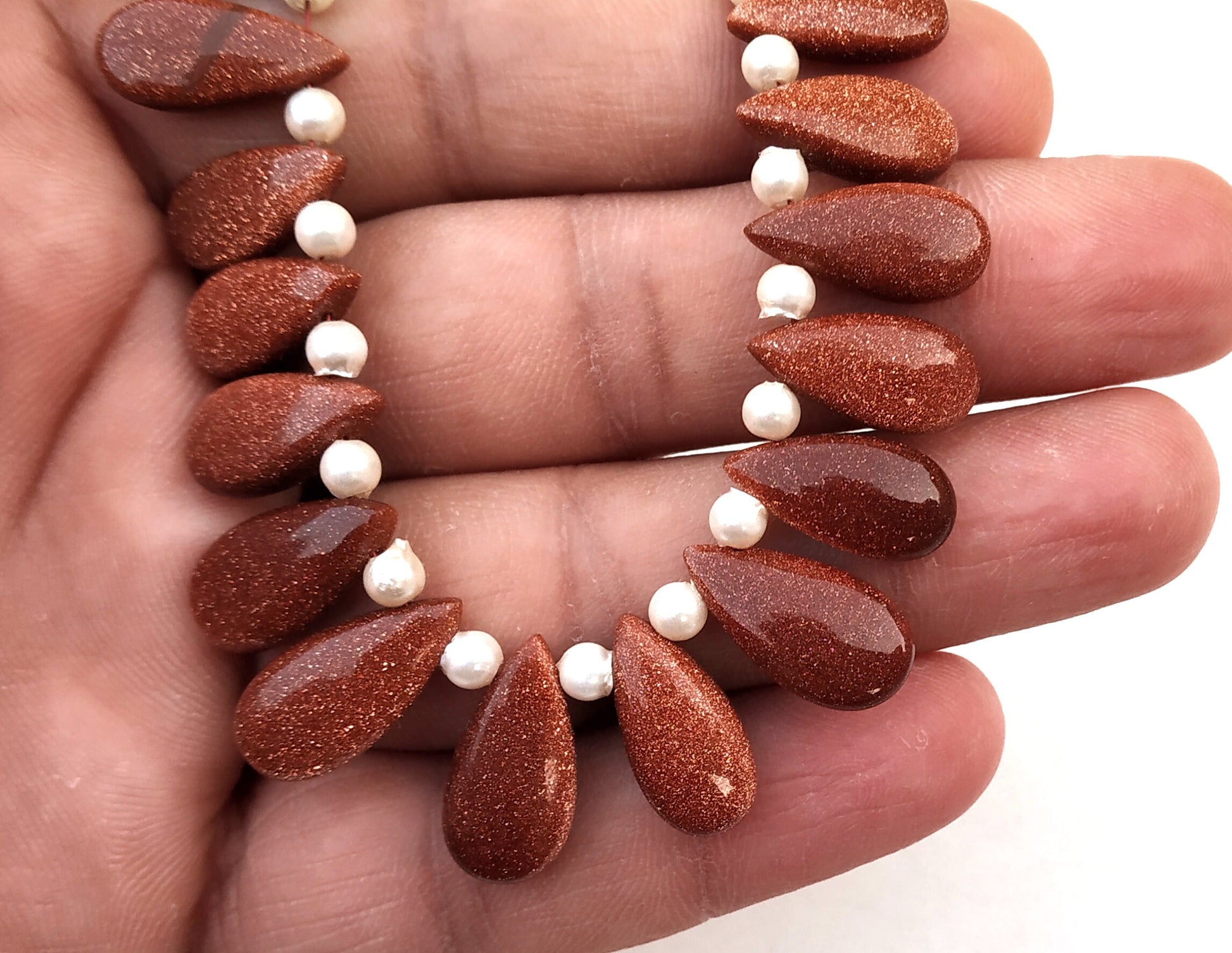 Awesome Quality 25 Pieces Red Sunstone, Size Approx 6x12-9x17 MM,side Drilled Sunstone,Smooth beads Sunstone,Pear Shape Wholesale Price