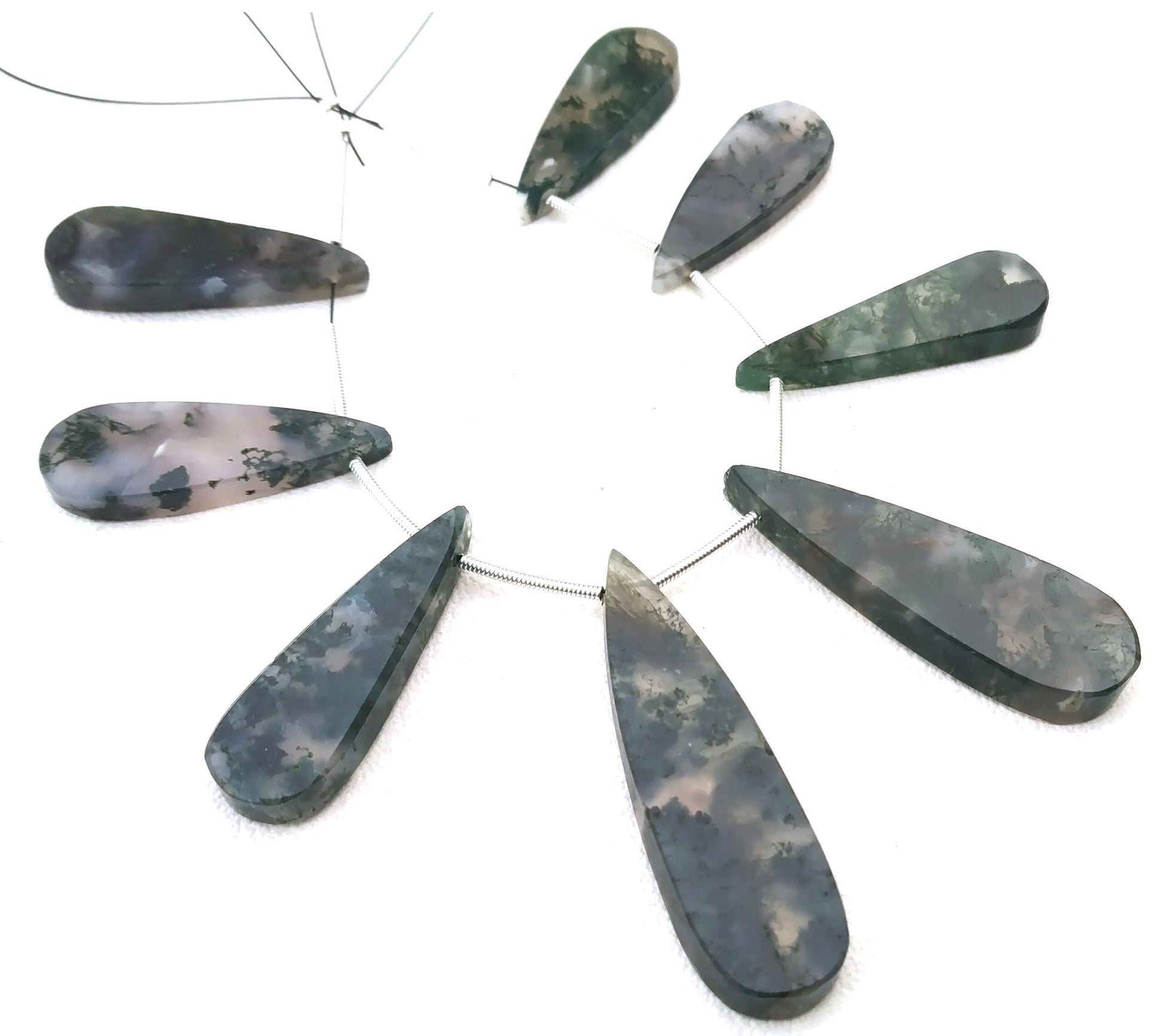 AAA Quality 1 Strand Natural Solar Quartz,Pear Shape Beads,Smooth Quartz,Size 10x29-13x41 MM ,Unique Color Solar Quartz 8 Pieces,Wholesale