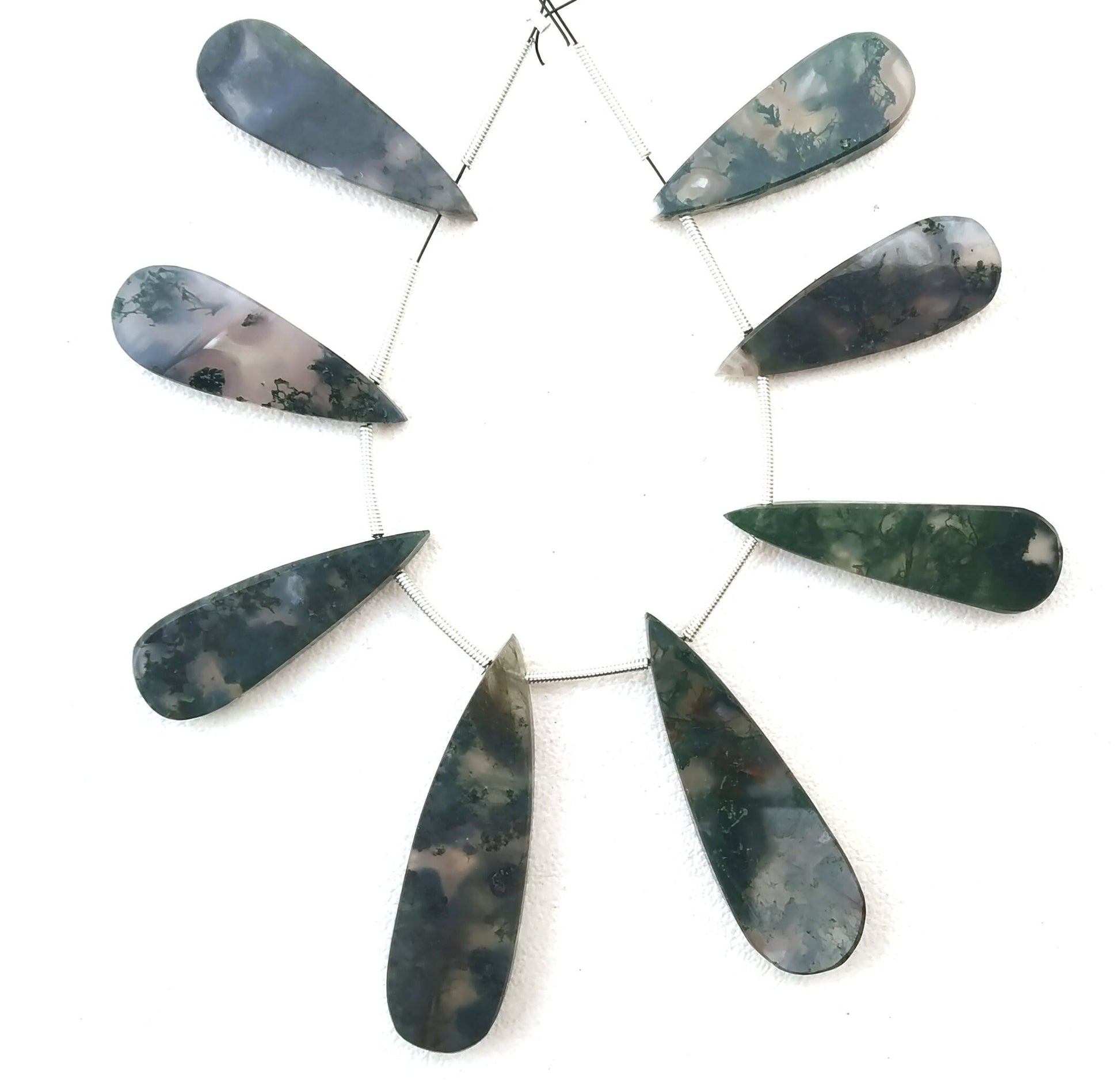 AAA Quality 1 Strand Natural Solar Quartz,Pear Shape Beads,Smooth Quartz,Size 10x29-13x41 MM ,Unique Color Solar Quartz 8 Pieces,Wholesale