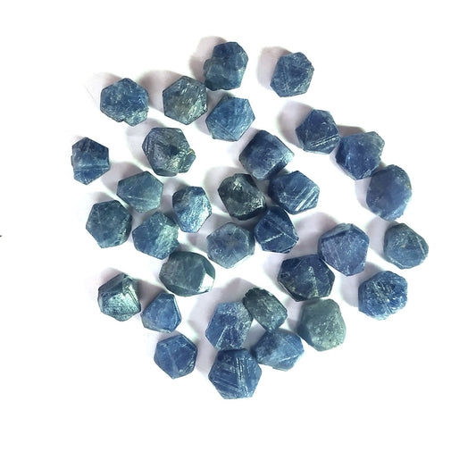 10 Pieces Natural Blue Sapphire Rough,Loose Sapphire Rough Raw Sapphire Top Quality,6-8 MM Approx,Undrilled,Sapphire,Wholesale Price