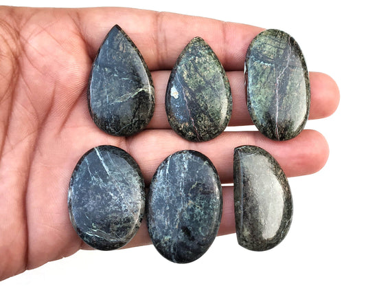 AAA Quality 6 Piece Freeform Kambaba Jasper Healing Stone Oval Pear And Fancy Shape Cabochons Smooth Gemstone Making Jewelry Wholesale Price