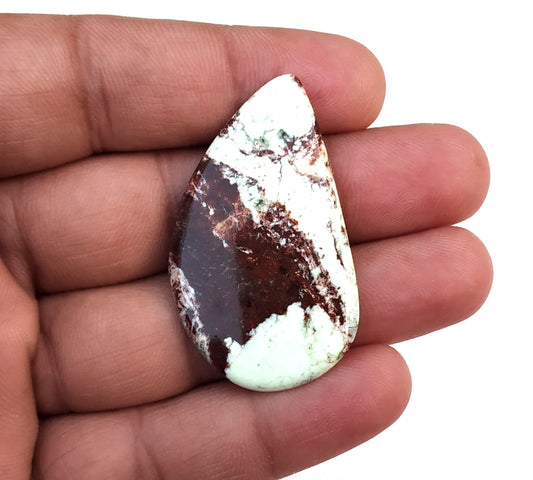 Fantastic Quality 1 Pieces Natural Coconut Jasper,Fancy Shape Cabochon,Size 26x44 MM Coconut Jasper Gemstone,Making Jewelry,Wholesale Price