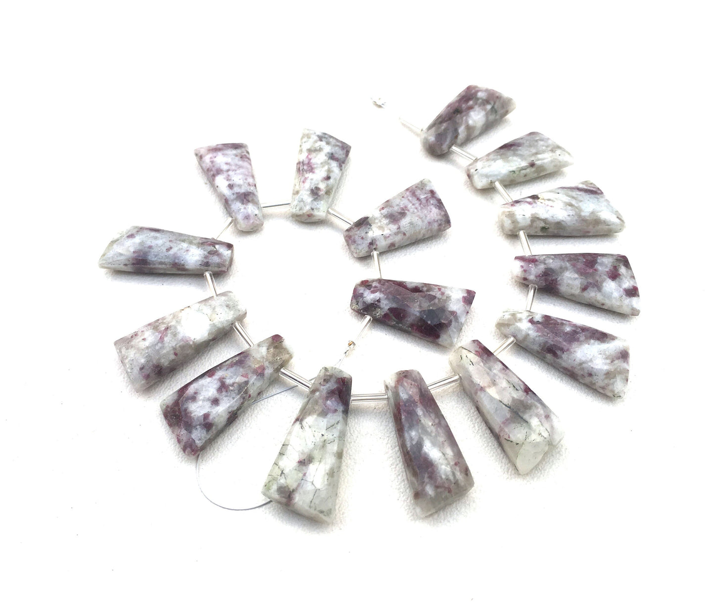 Genuine Quality 1 Strand Natural Crystal Ruby Fancy Shape,Faceted Beads, Size 13x24-13x28 MM Approx, 15 Pieces Gemstone Wholesale Price