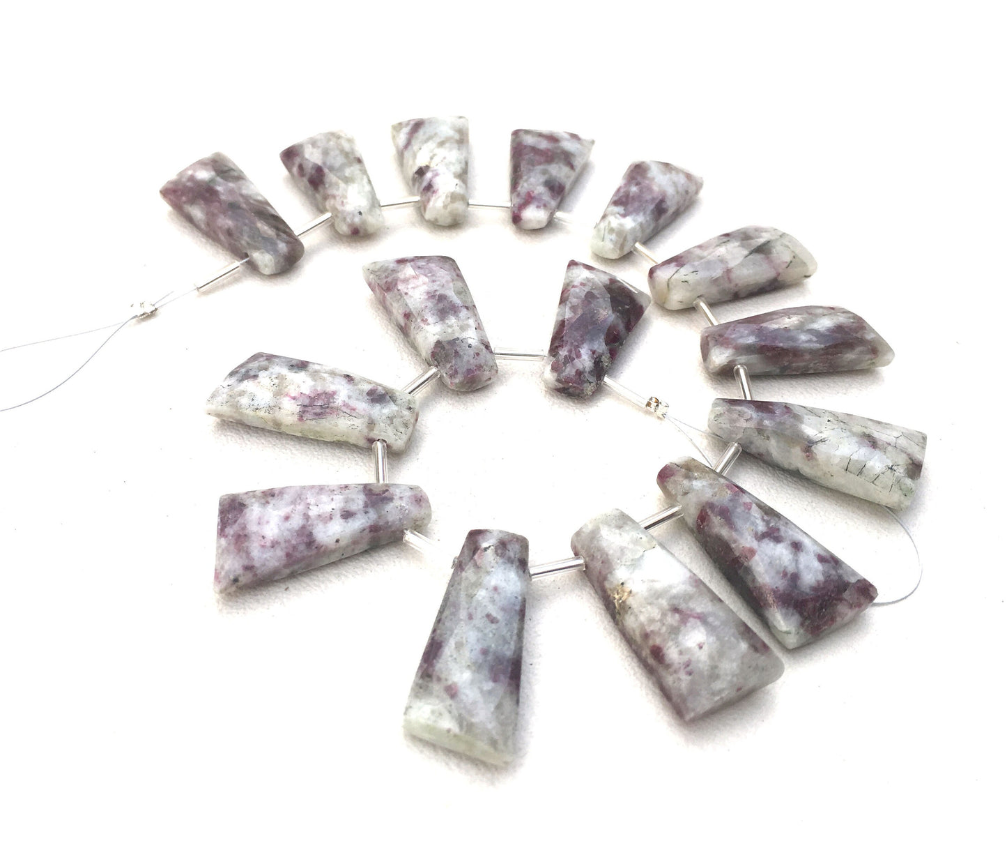 Genuine Quality 1 Strand Natural Crystal Ruby Fancy Shape,Faceted Beads, Size 13x24-13x28 MM Approx, 15 Pieces Gemstone Wholesale Price