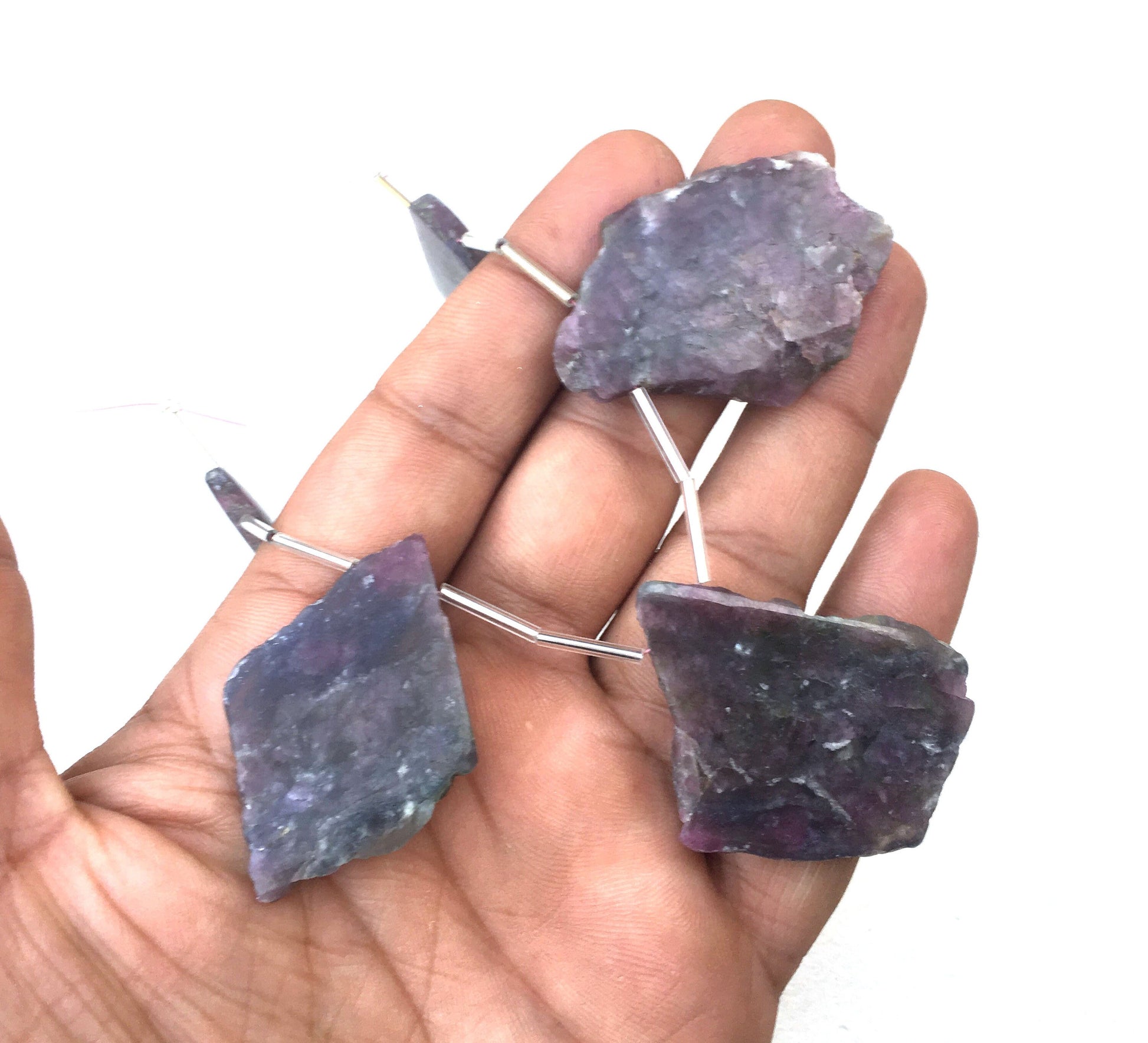 5 Antique Pieces Gemstone Rough Natural Pink Tourmaline Gemstone,Loose Rough Uneven shape Size 25x38-28x43 MM Making Jewelry Wholesale Price