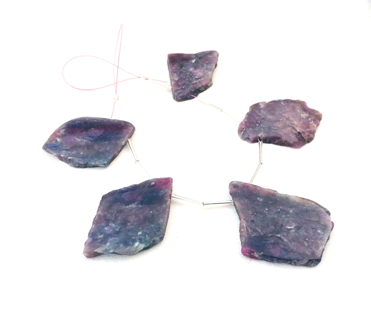 5 Antique Pieces Gemstone Rough Natural Pink Tourmaline Gemstone,Loose Rough Uneven shape Size 25x38-28x43 MM Making Jewelry Wholesale Price