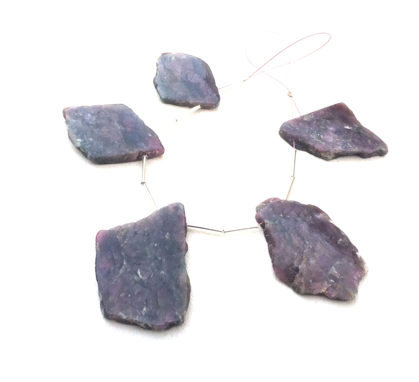 5 Antique Pieces Gemstone Rough Natural Pink Tourmaline Gemstone,Loose Rough Uneven shape Size 25x38-28x43 MM Making Jewelry Wholesale Price