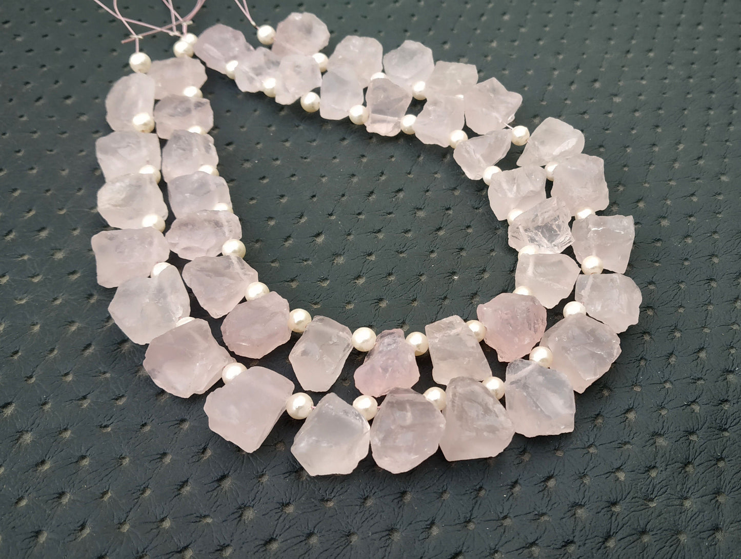 New Arrival AAA Quality Natural Rose Quartz Gemstone, 21 Pieces Uneven Shape Rough,Size 8x10-11x12 MM Making Pink Jewelry, Wholesale Price