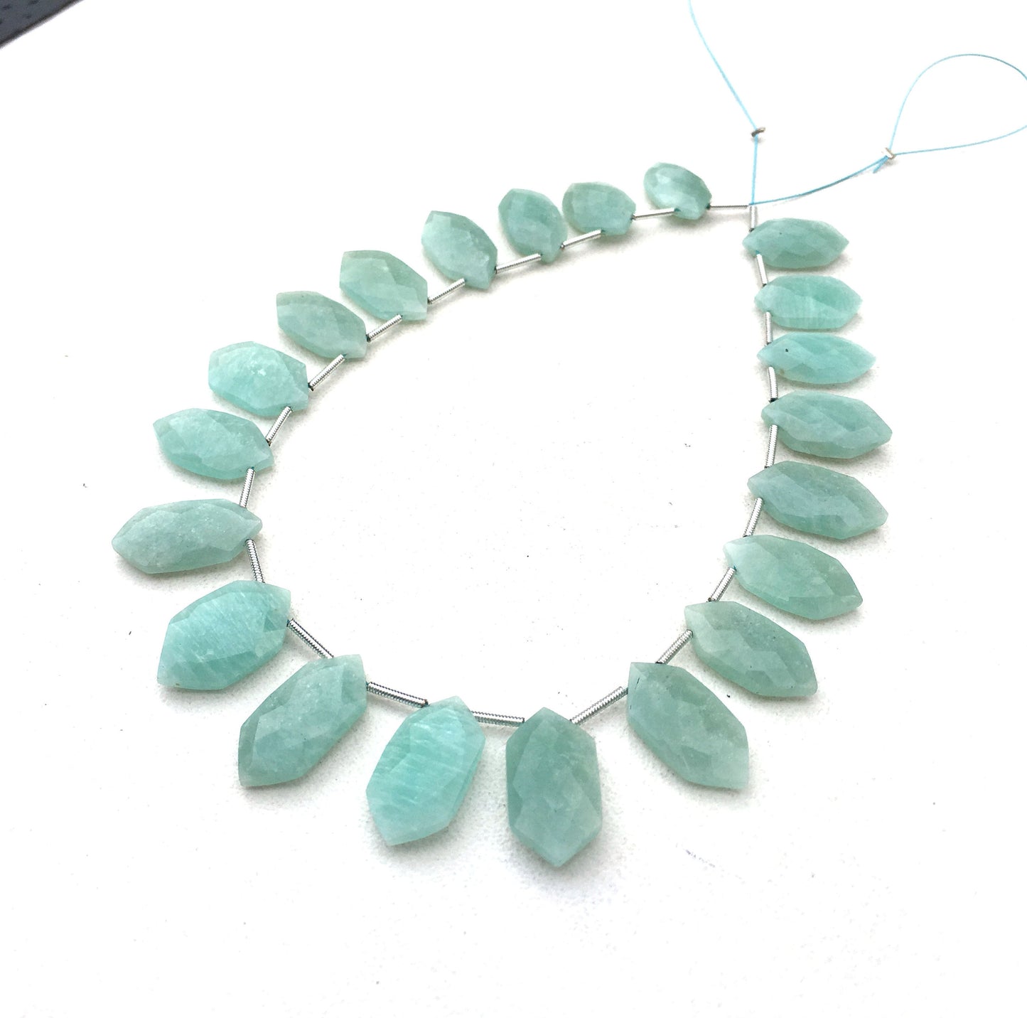 Prominent Gemstone Natural Aquamarine Beautiful Beads,21 Piece Faceted Fancy shape Beads,Size 9x16-11x20 MM Briolette Beads Wholesale Price