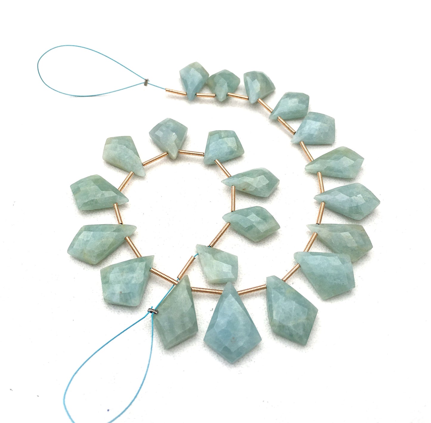 Extraordinary Beautiful Beads Natural Aquamarine Gemstone, 21 Piece Faceted Fancy shape,Size 12x17-15x20 MM Briolette Beads Wholesale Price