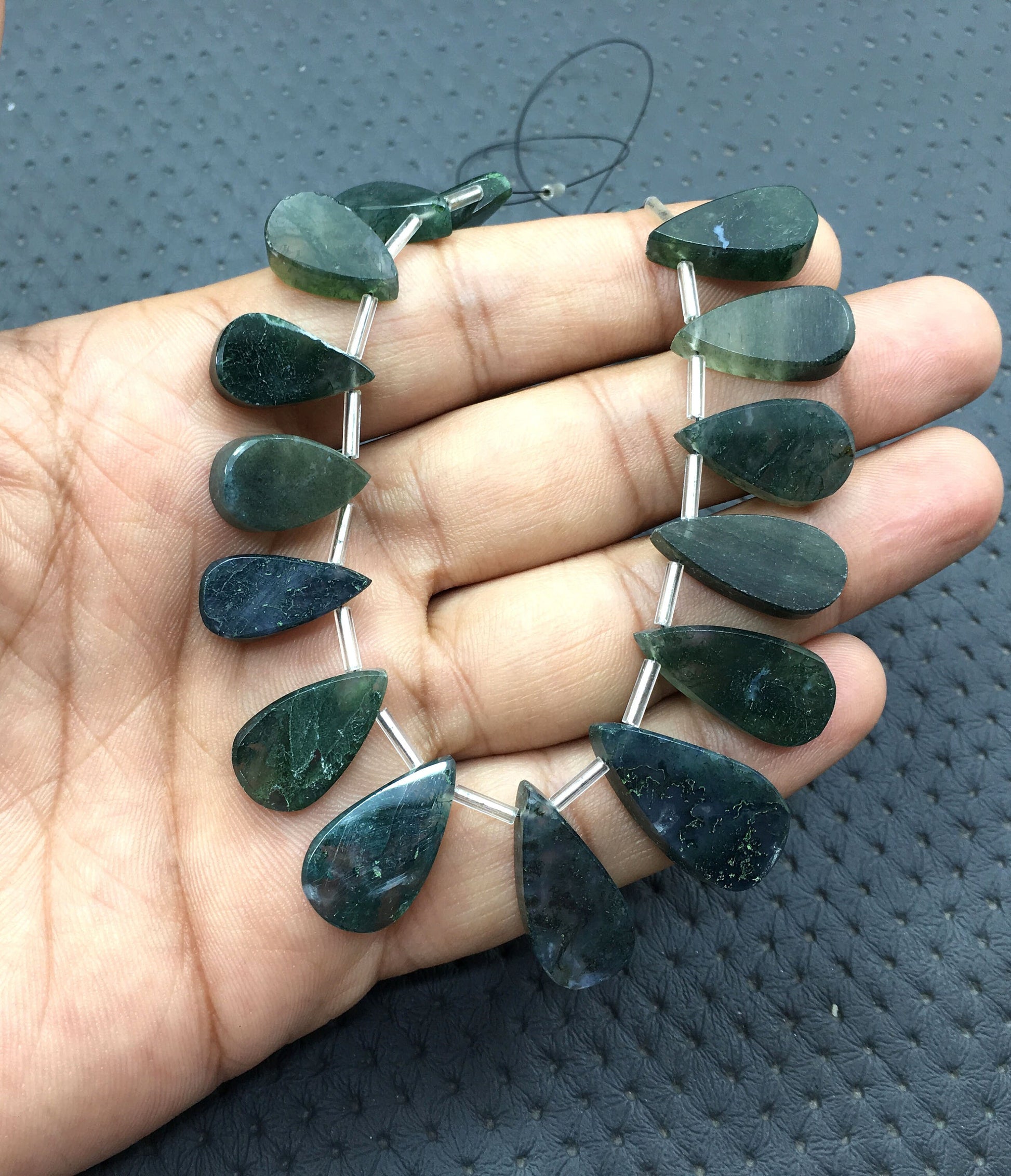 18 Pieces High Quality Natural Solar Quartz Smooth pear Shape Gemstone, Size 8x14-11x22 MM Smooth Pear Beads,Making jewelry Wholesale Price