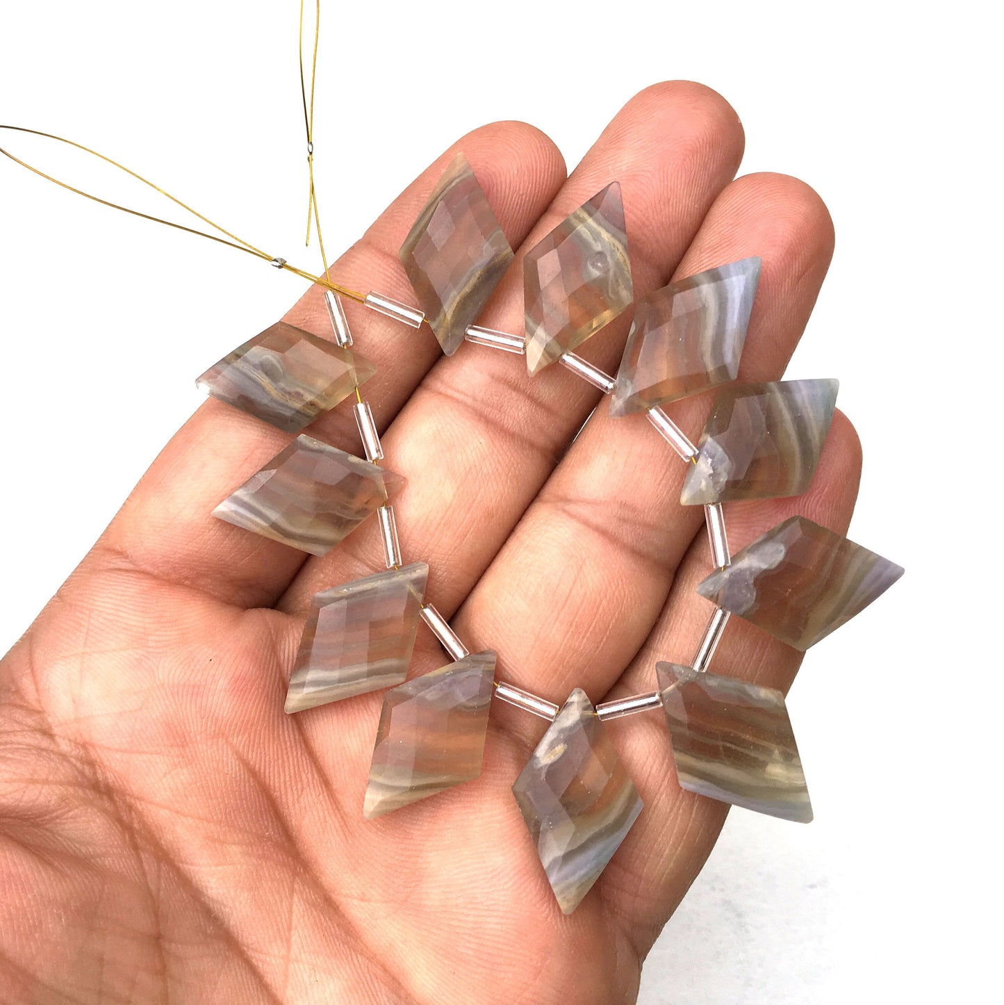 Awesome Quality 1 Strand Natural Fluorite Gemstone,11 Pieces Faceted Kite shape,Size 13x10-14x22 MM Briolette Beads,Making Jewelry wholesale