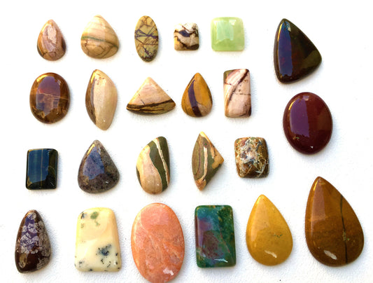 22 Pieces Discounted Offer Immaculate Jasper cabs,Multi Shape Multi Size Cabochon,Making Beautiful Jewelry,Smooth Jasper Cabs Wholesale Lot