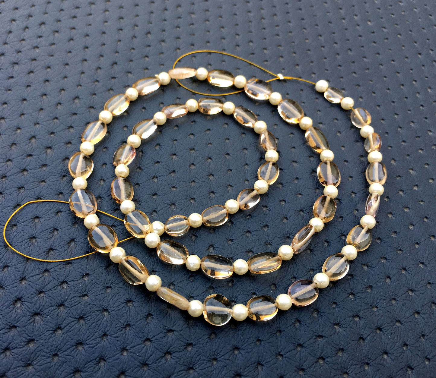 Super Fine Quality 1 Strand Smoky Quartz Gemstone,41 Piece Smooth Oval Shape Beads,Size 5x6-7x10 MM Smoky Oval Briolette Bead Making Jewelry