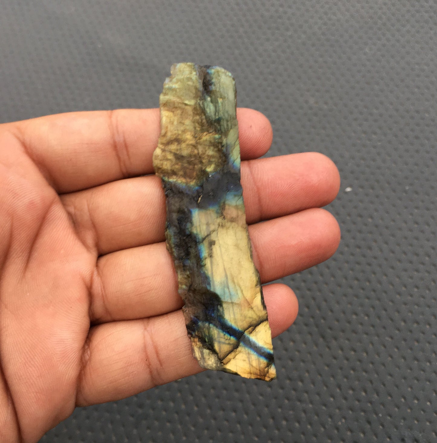 Specimen Decorative Home Natural crystal Labradorite Raw,Labradorite Specimen Size 20x90 MM Labradorite Rough Garden Raw Stone Fire Specimen