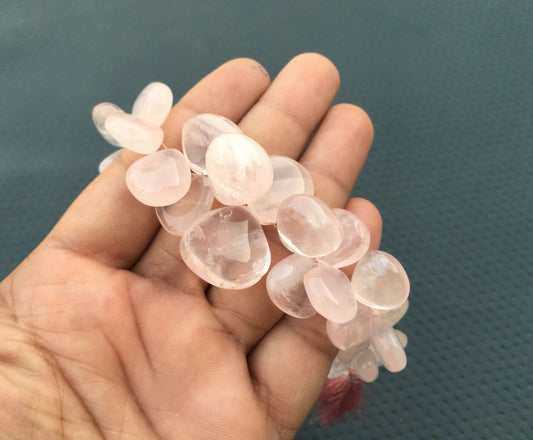 New Arrival AAA Quality Natural Rose Quartz Gemstone Smooth Heart Shape 32 Pieces,Rose Quartz Gemstone,Pink Stone,Size 11-21 MM Pink Quartz