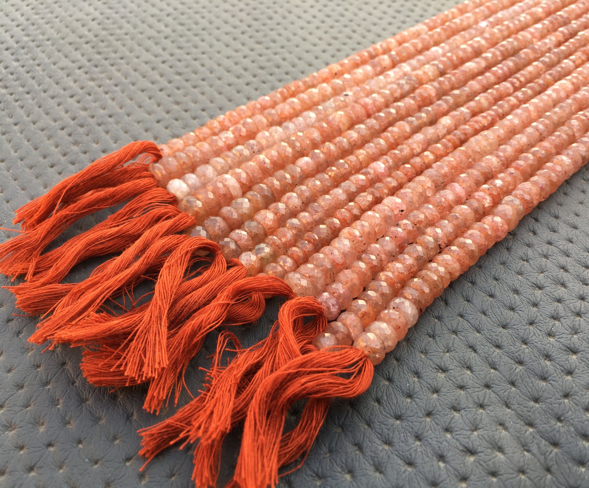 Absolutely beautiful stones Blessing Way Beads Natural Strawberry Quartz Faceted Rondelle Bead Size 6-7 MM Strawberry Quartz Making Jewelry