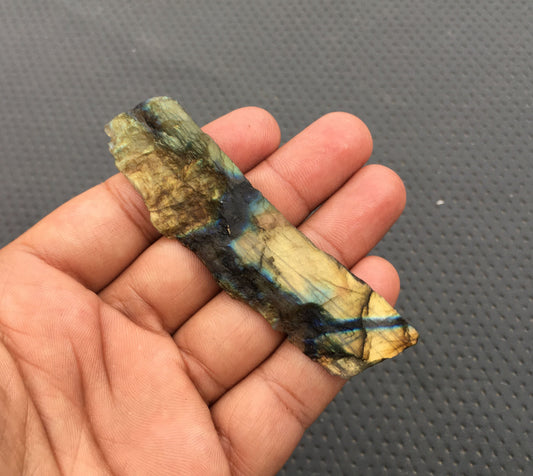 Specimen Decorative Home Natural crystal Labradorite Raw,Labradorite Specimen Size 20x90 MM Labradorite Rough Garden Raw Stone Fire Specimen