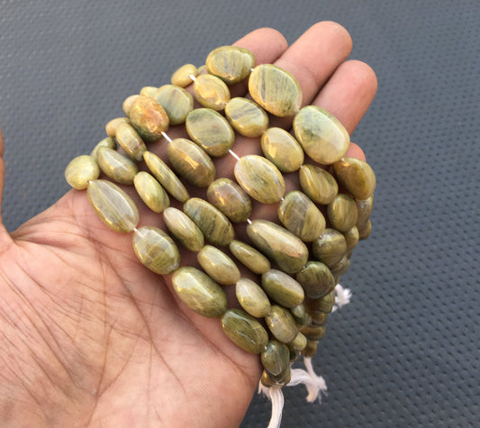 10"Long Strand Natural Jasper Gemstone Smooth Nuggets Beads Making Jewelry Size 10x13-11x17 MM Jasper Smooth Nuggets Genuine Jasper Beads