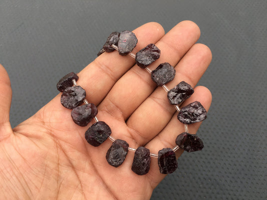 Natural Gemstone Rough, Uneven Shape Raw Birthstone, Making Jewelry Gemstone Rough, Untreated Raw 1 Strand High Quality Wholesale Price Raw