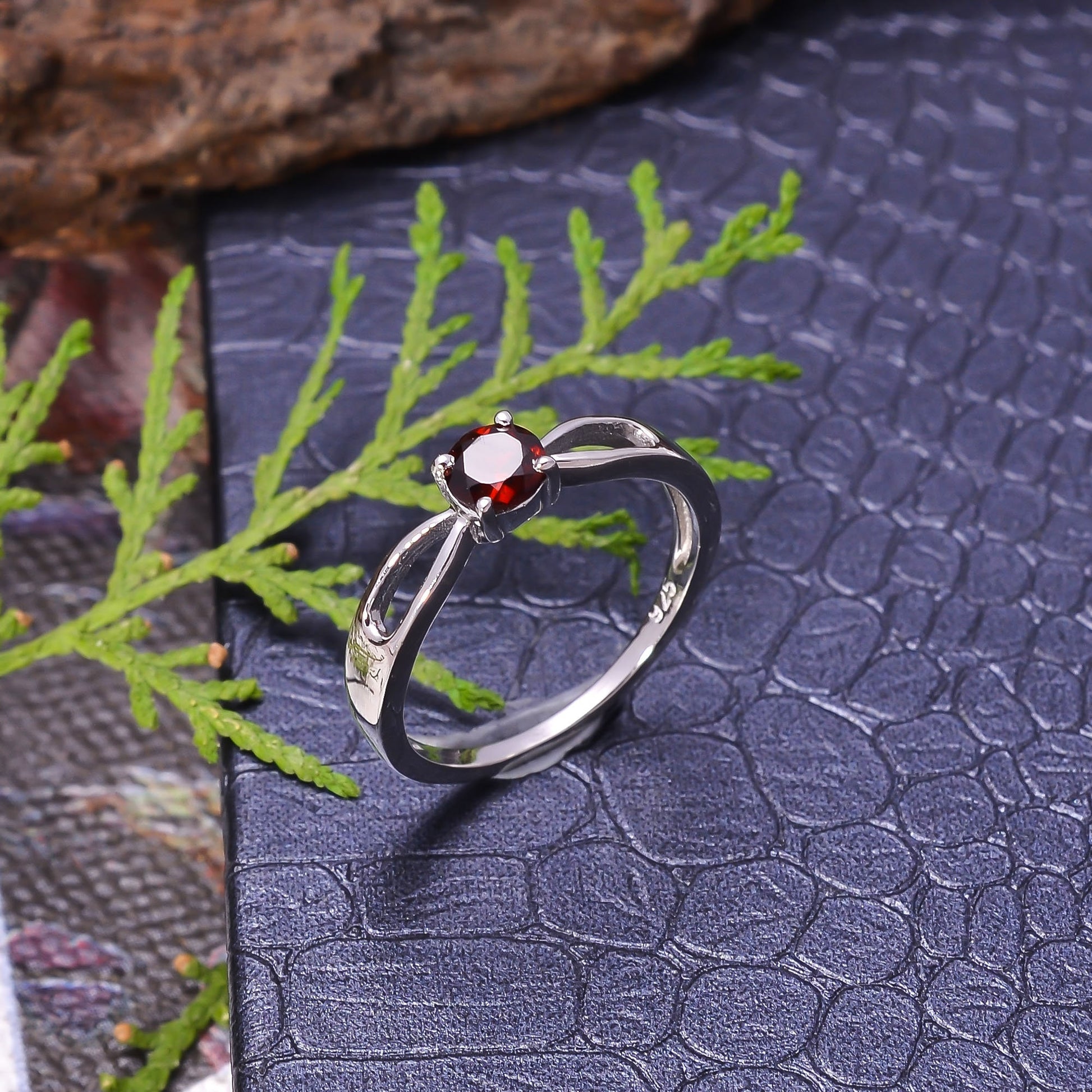 Radiance Gemstone Ring , Natural Gemstone 92.5 Sterling Silver Ring, Gemstone Jewelry Ring, Silver Finger Band, Women Cute Gift , Wholesale