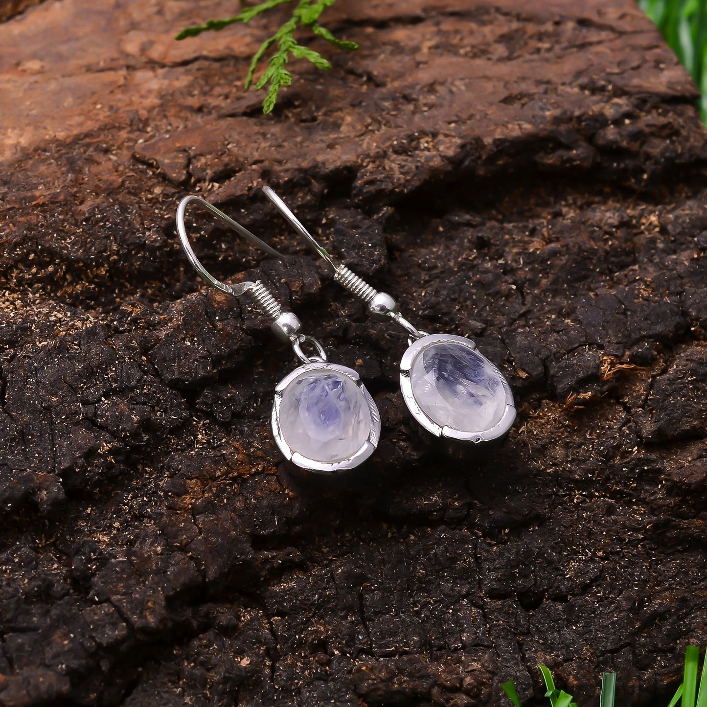 Genuine Stone Earring Sale,92.5 Sterling Silver Earring, Natural Faceted Gemstone, Handmade Dangle Earring,Gemstone Ethnic Earring Wholesale