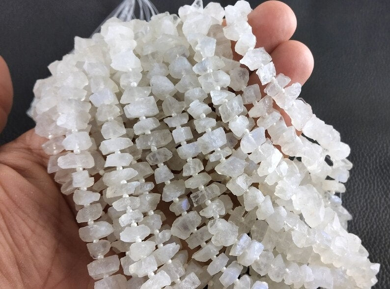 Wonderful Quality 1 Strand Gemstone Rough, Uneven Shape Making Jewelry Raw, Wholesale Untreated Natural Rough, Indian Raw Stone Wholesaler