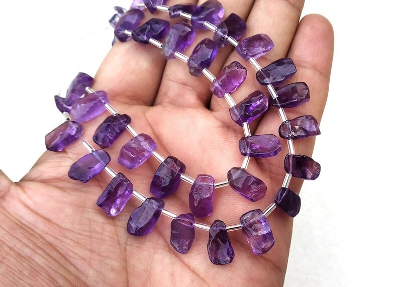 Immaculate Gemstone 1 Strand Natural Uneven shape Polished Rough, Gemstone Raw Making Jewelry Wholesale,Polished Raw Jewelry Wholesale